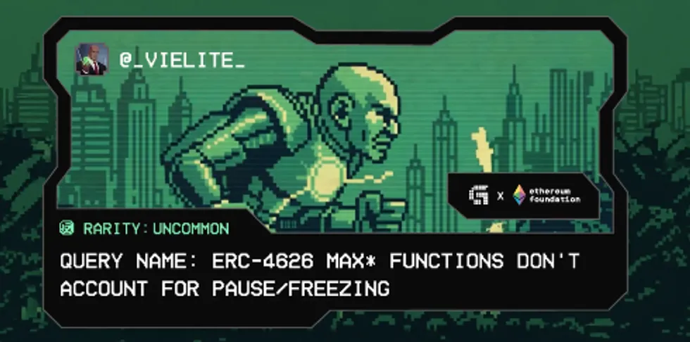 ERC-4626 max* functions don't account for pause/freezing